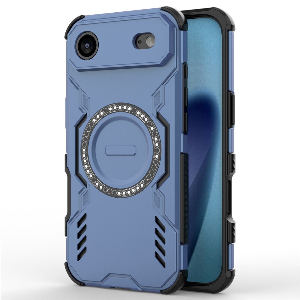 MagSafe Case for Apple iPhone 17 Air, Techsuit, ArmorMag, Blue