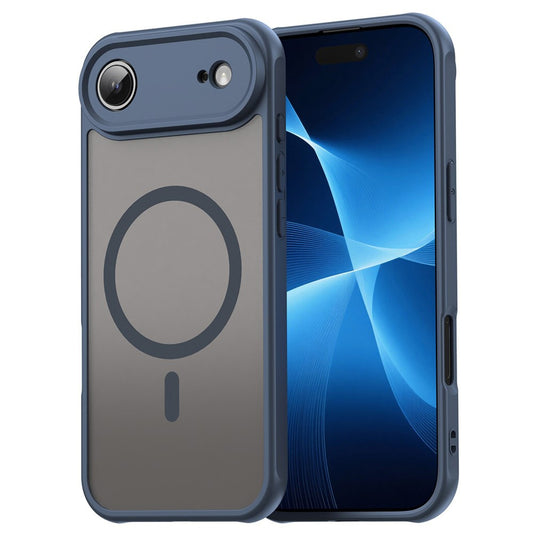 MagSafe Hülle für Apple iPhone 17 Air, Techsuit, HaloFrost II, Marineblau