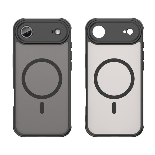 MagSafe Hülle für Apple iPhone 17 Air, Techsuit, HaloFrost II, Schwarz