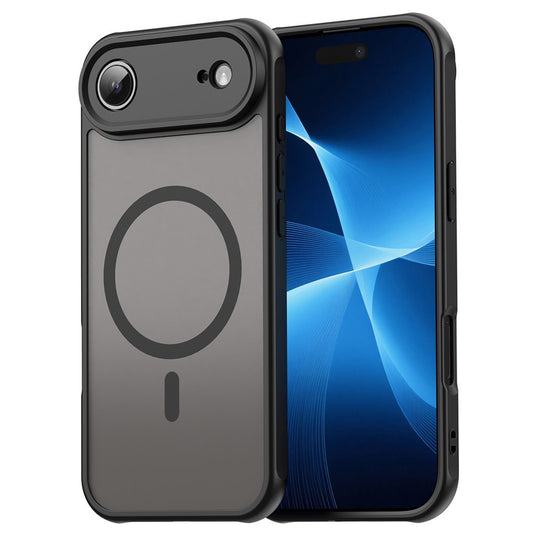MagSafe Hülle für Apple iPhone 17 Air, Techsuit, HaloFrost II, Schwarz