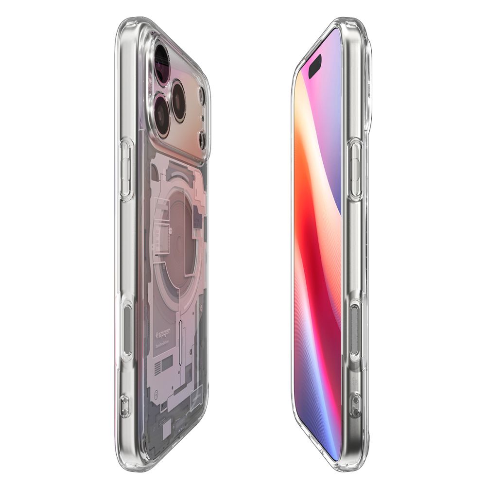 MagSafe Hülle für Apple iPhone 17 Pro Max, Spigen, Ultra Hybrid Zero One, Weiß ACS10287