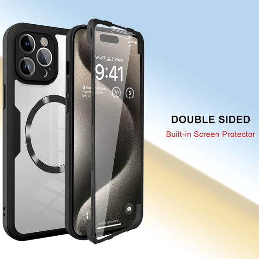 MagSafe Case for Apple iPhone 17 Pro Max, Techsuit, ColorVerse 360, Purple