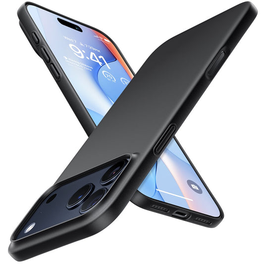 MagSafe Hülle für Apple iPhone 17 Pro Max, Torras, SlimFit, Schwarz