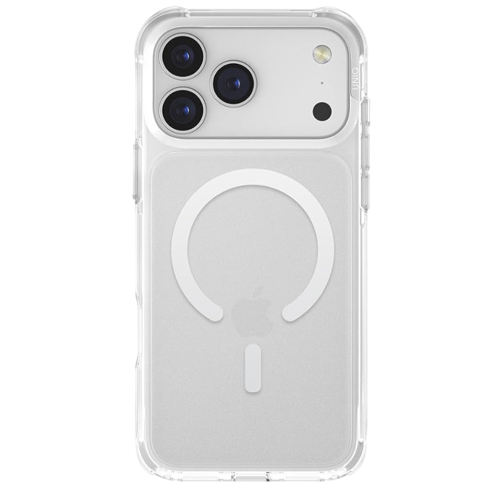MagSafe Hülle für Apple iPhone 17 Pro Max, UNIQ, LifePro Xtreme MagClick, Transparent