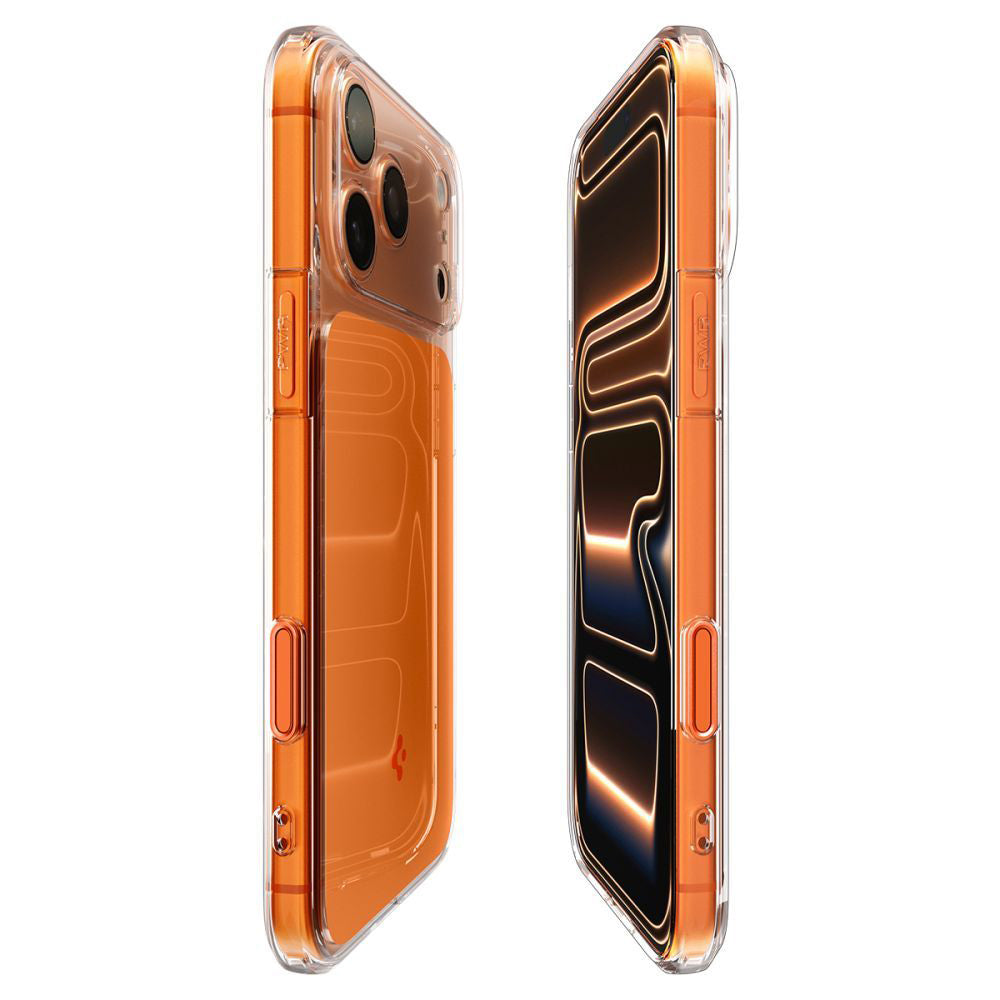 MagSafe Hülle für Apple iPhone 17 Pro, Spigen, Ultra Hybrid T, Orange ACS10477