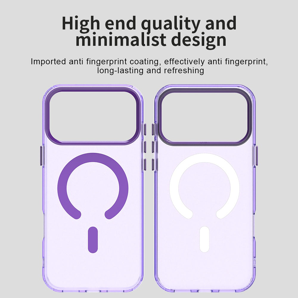 MagSafe Case for Apple iPhone 17 Pro, Techsuit, CandyCase, Purple