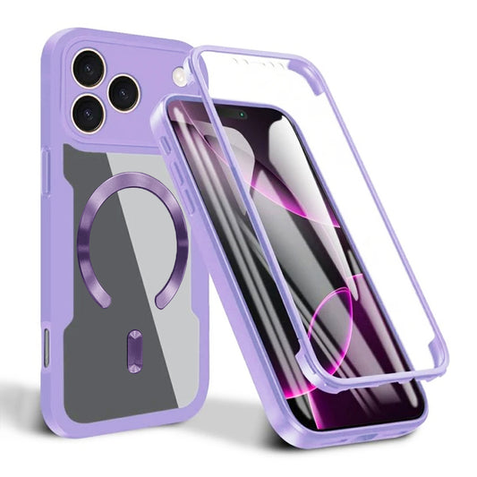 MagSafe Case for Apple iPhone 17 Pro, Techsuit, ColorVerse 360, Purple