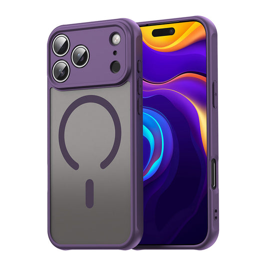 MagSafe Hülle für Apple iPhone 17 Pro, Techsuit, HaloFrost II, Lila