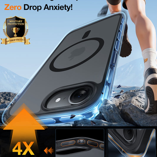 MagSafe Hülle für Apple iPhone 17 Pro, Torras, Guardian, Blau