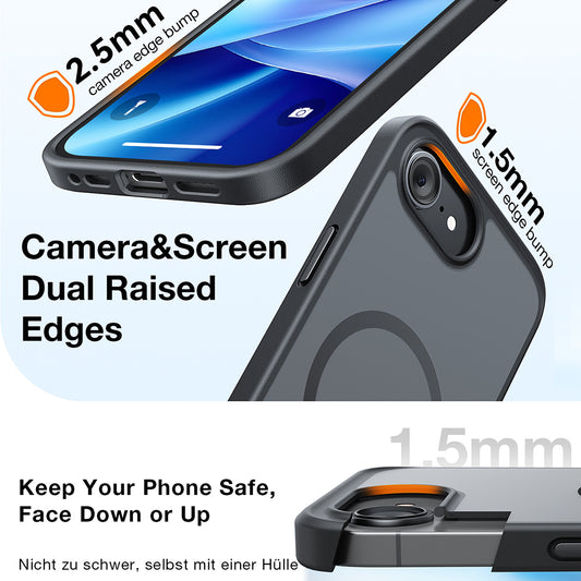 MagSafe Hülle für Apple iPhone 17 Pro, Torras, Guardian, Orange