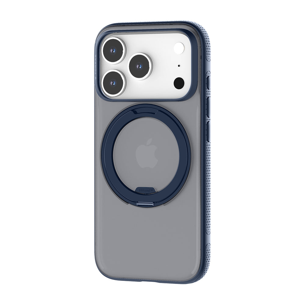 MagSafe Hülle für Apple iPhone 17 Pro, Torras, Ostand R Fitness, Marineblau