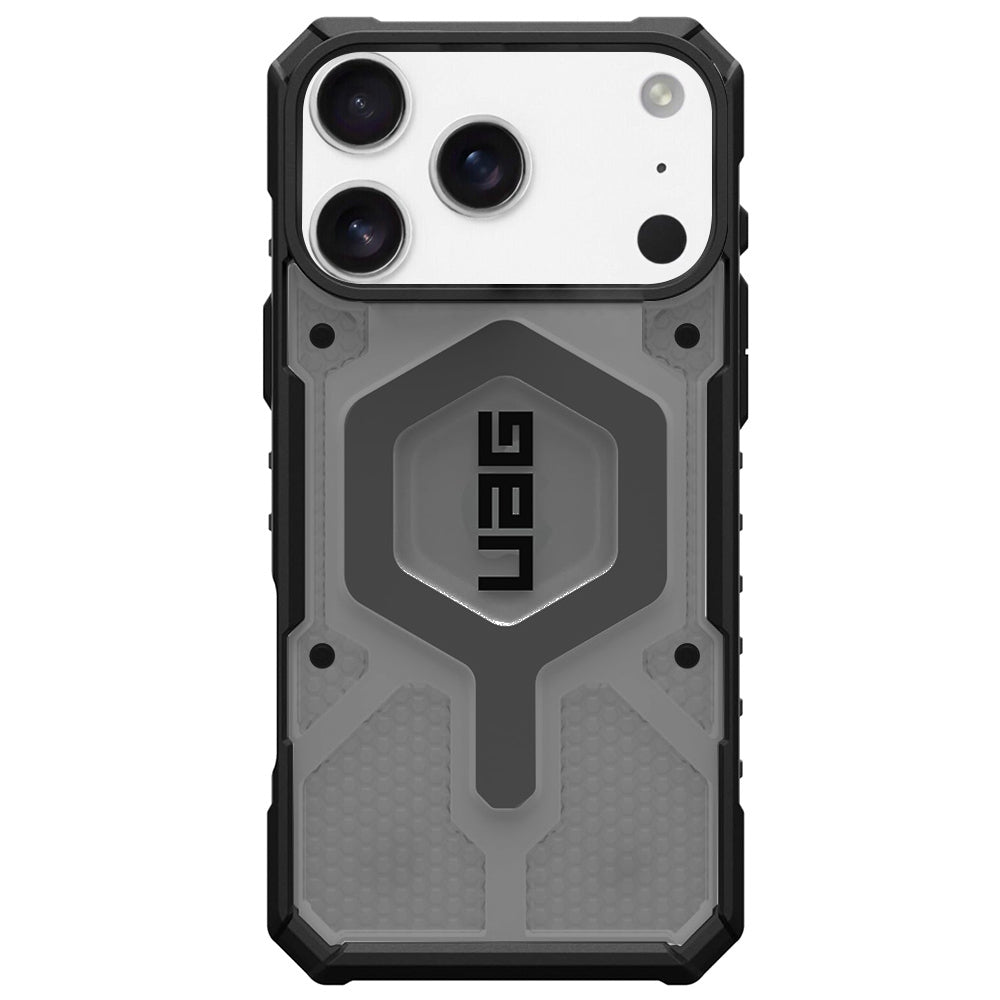MagSafe Hülle für Apple iPhone 17 Pro, Urban Armor Gear, Pathfinder Clear, Grau