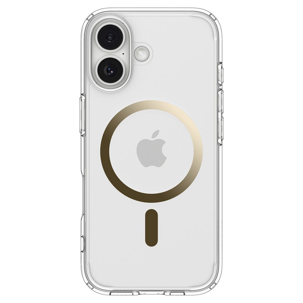 MagSafe Hülle für Apple iPhone 17, Spigen, Ultra Hybrid, Transparent Gold ACS10382