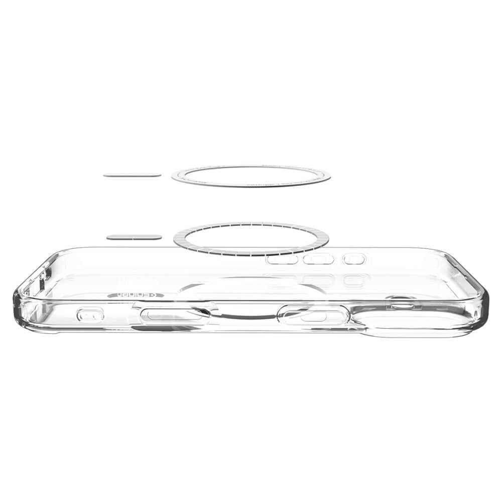 MagSafe Hülle für Apple iPhone 17, Spigen, Ultra Hybrid, Transparent Gold ACS10382