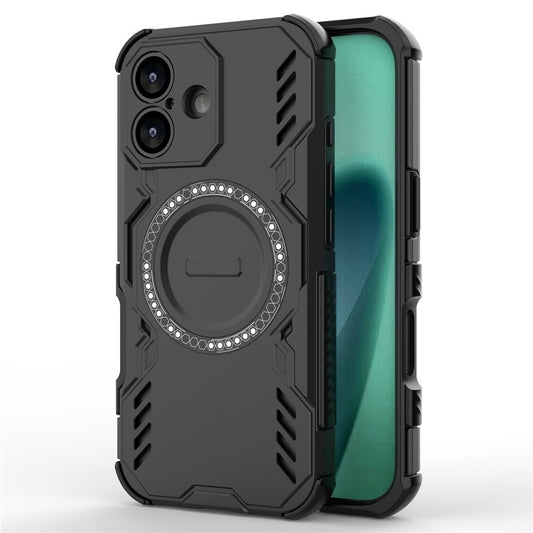 MagSafe Hülle für Apple iPhone 17, Techsuit, ArmorMag, Schwarz