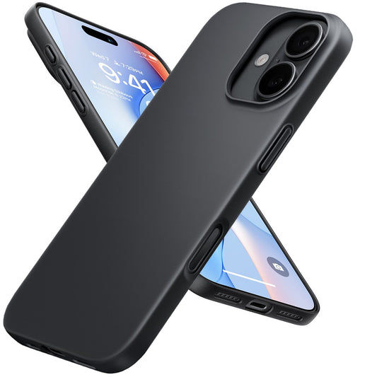 MagSafe Hülle für Apple iPhone 17, Torras, SlimFit, Schwarz