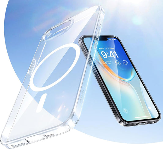 MagSafe Hülle für Apple iPhone 17, Torras, SlimFit, Transparent