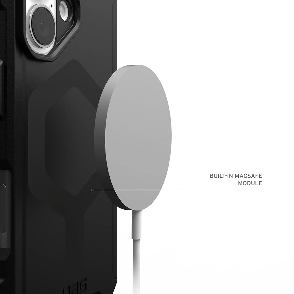 MagSafe Case for Apple iPhone 17, Urban Armor Gear, Essential Armor, Black