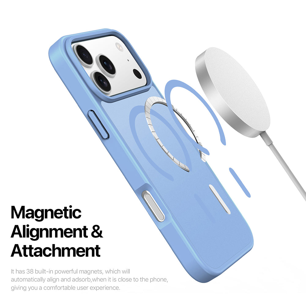 MagSafe-Hülle für Apple iPhone 18 Pro / 17 Pro, DUX DUCIS, Yind, Hellrosa