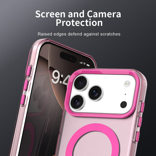 MagSafe-Hülle für Apple iPhone 18 Pro / 17 Pro, Techsuit, CandyCase, Rosa