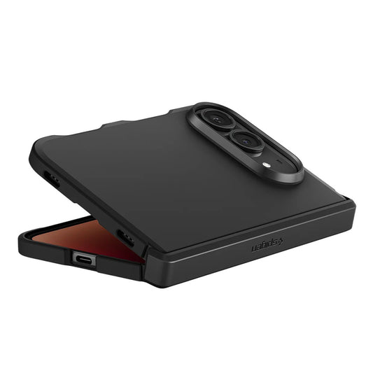 MagSafe Hülle für Apple iPhone Duo, Spigen, Tough Armor Pro, Schwarz ACS11690