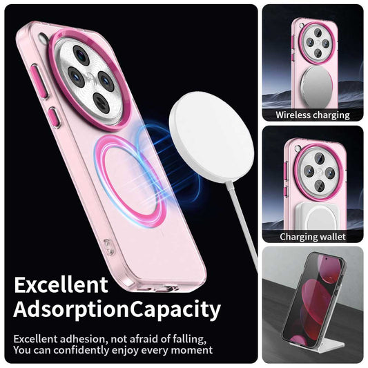 MagSafe-Hülle für Oppo Find X8 Pro, Techsuit, CandyCase, Rosa