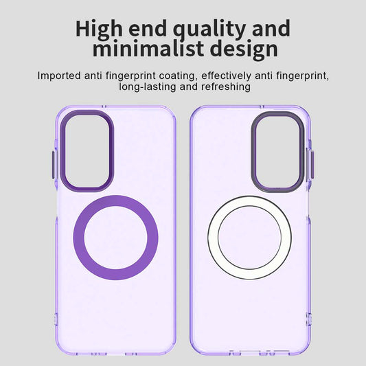 MagSafe-Hülle für Samsung Galaxy A27 5G, Techsuit, CandyCase, Lila