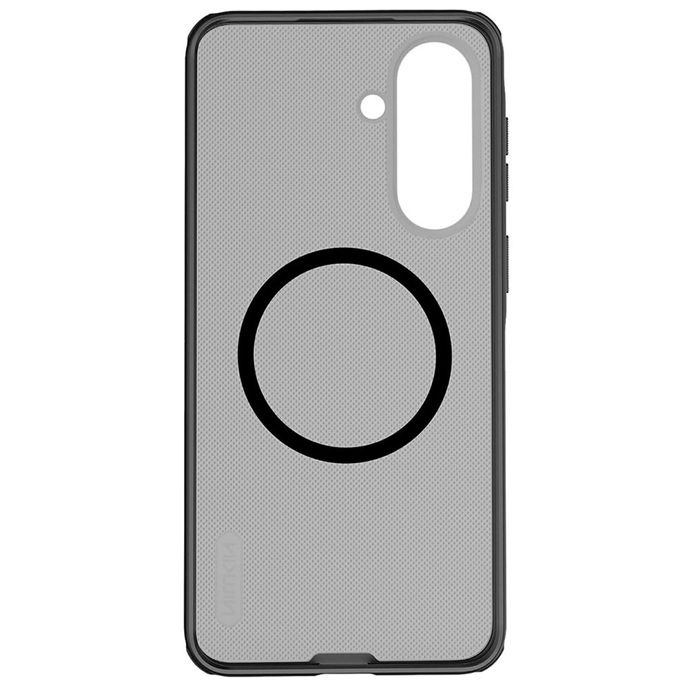 MagSafe Case for Samsung Galaxy A57 5G, Nillkin, Super Shield Pro, Black Satin Transparent
