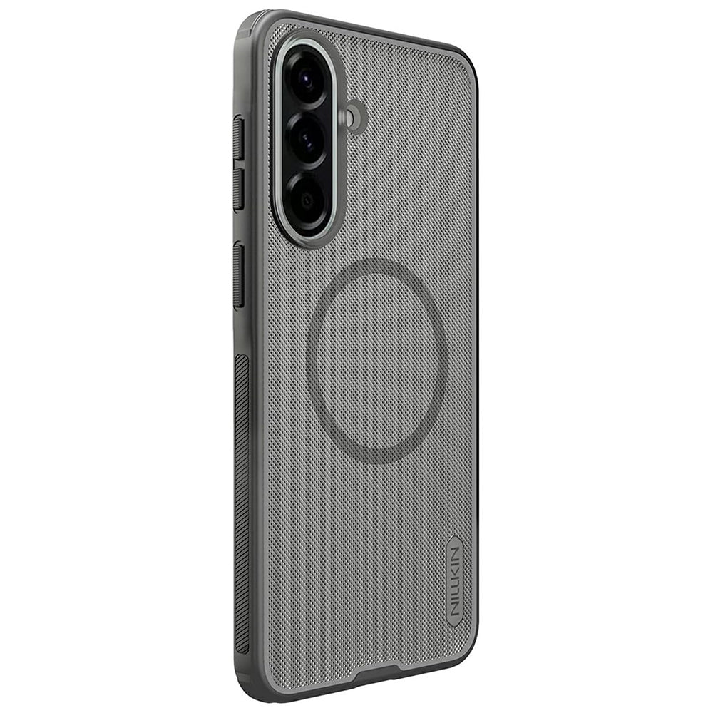 MagSafe Case for Samsung Galaxy A57 5G, Nillkin, Super Shield Pro, Black Satin Transparent