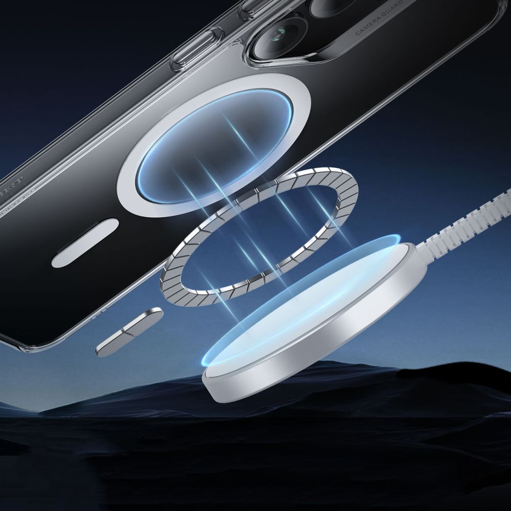 MagSafe Hülle für Samsung Galaxy S25+ S936, ESR, Classic Hybrid, Transparent