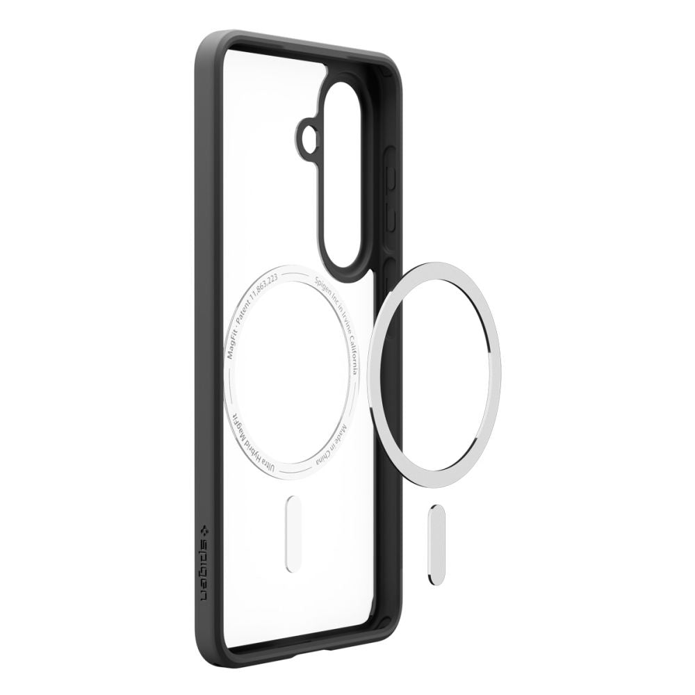 MagSafe Hülle für Samsung Galaxy S26 Plus S947, Spigen, Ultra Hybrid, Mattschwarz ACS10710