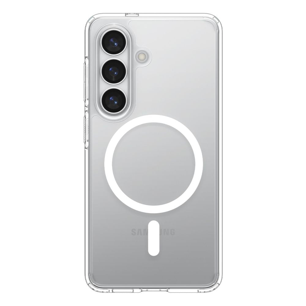 MagSafe Case for Samsung Galaxy S26 Plus S947, Spigen, Ultra Hybrid, Transparent White ACS10709