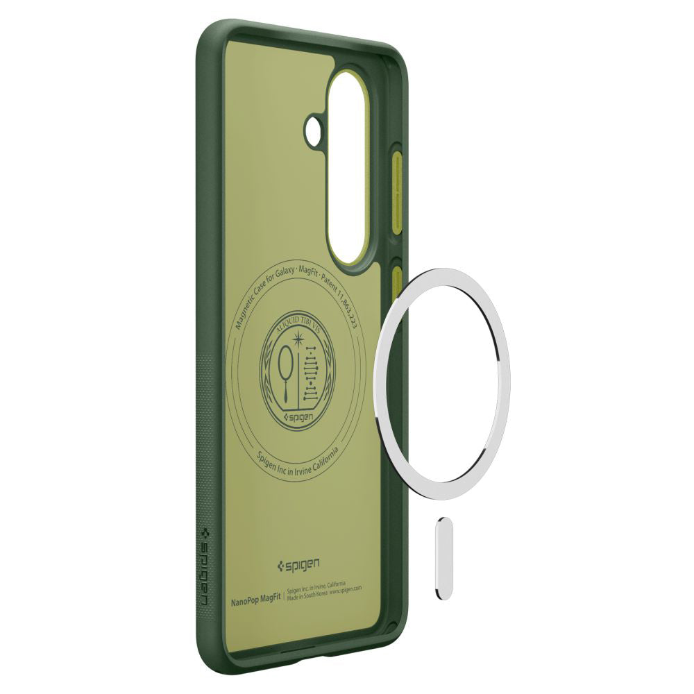 MagSafe Case for Samsung Galaxy S26 S942, Spigen, Caseology Nano Pop, Green ACS11067