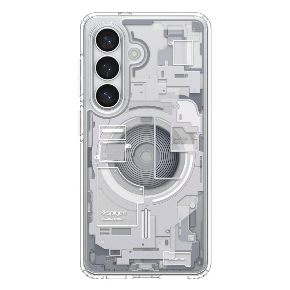 MagSafe Hülle für Samsung Galaxy S26 S942, Spigen, Ultra Hybrid Zero One, Weiß ACS10737