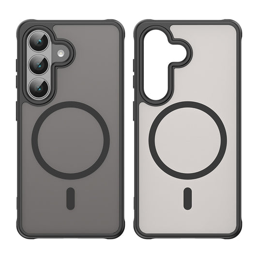 MagSafe Hülle für Samsung Galaxy S26, Techsuit, HaloFrost II, Schwarz