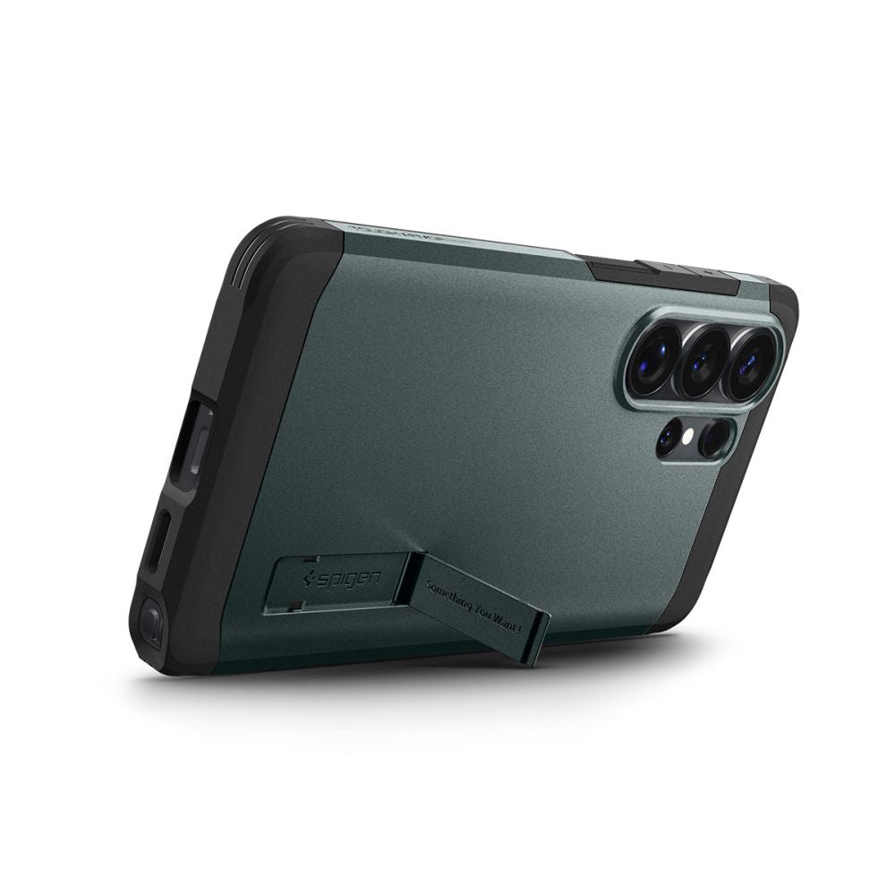 MagSafe Hülle für Samsung Galaxy S26 Ultra S948, Spigen, Tough Armor, Grün ACS10686