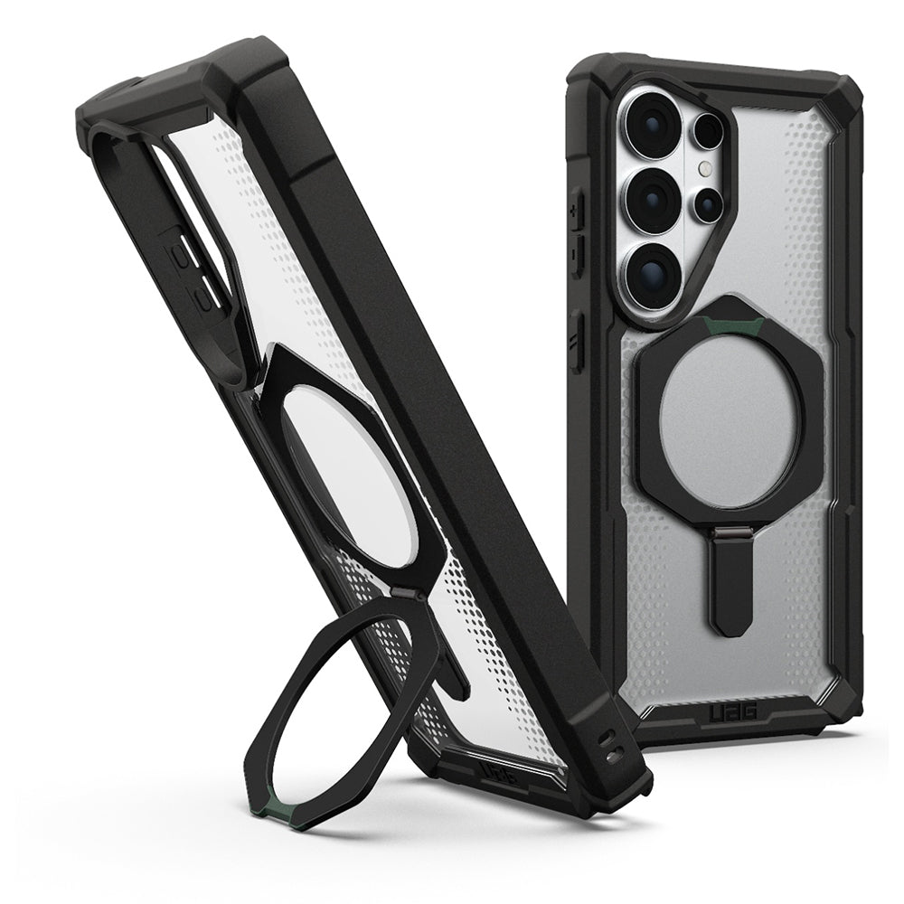 MagSafe-Hülle für Samsung Galaxy S26 Ultra S948, Urban Armor Gear, Plasma XTE, Schwarz Transparent