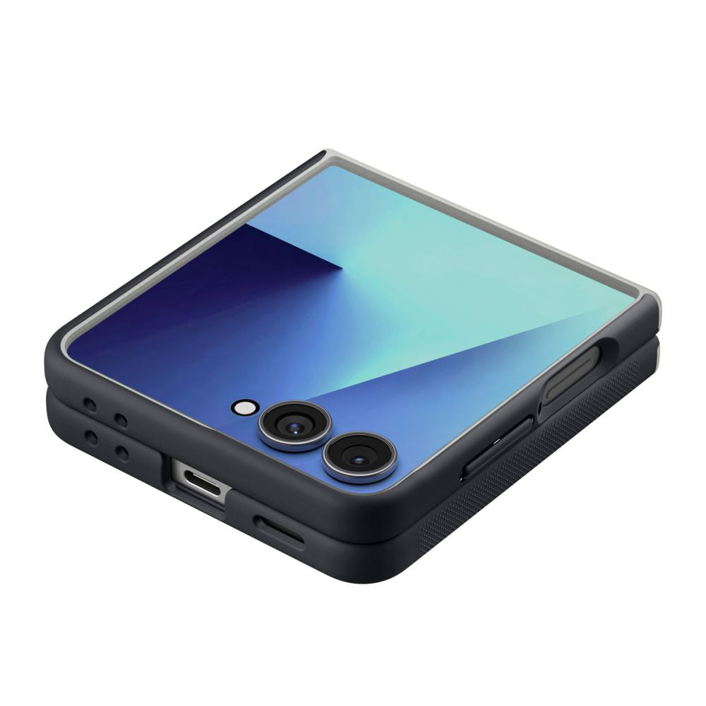 MagSafe Hülle für Samsung Galaxy Z Flip7 F766, Spigen, Caseology Nano Pop, Schwarz ACS11158