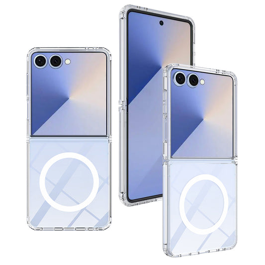 MagSafe-Hülle für Samsung Galaxy Z Flip8 F776, Techsuit, Pro, Transparent