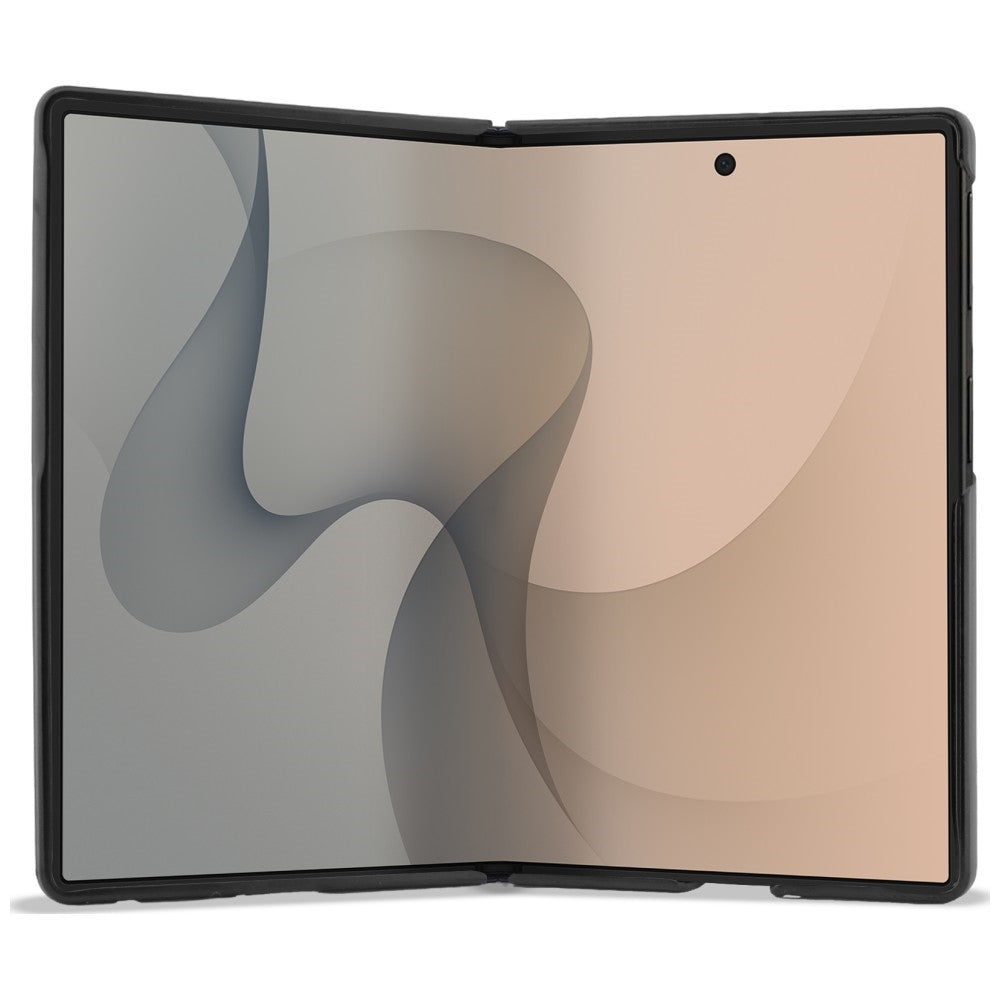 MagSafe-Hülle für Samsung Galaxy Z Fold8 F971, Guess, 4G Leather Classic, Braun