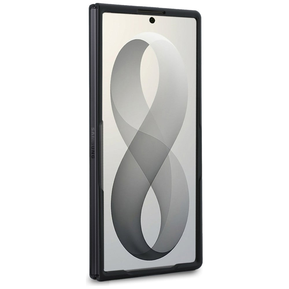 MagSafe-Hülle für Samsung Galaxy Z Fold8 Ultra F976, Guess, 4G Leather Classic, Schwarz