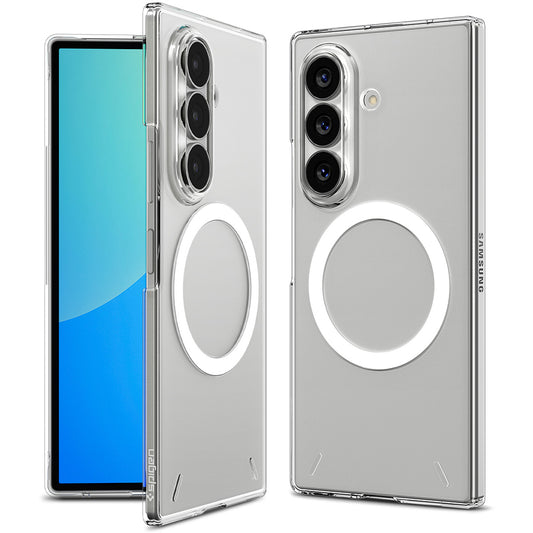 MagSafe-Hülle für Samsung Galaxy Z Fold8 Ultra F976, Spigen, Air Skin, Transparent Weiß ACS11505