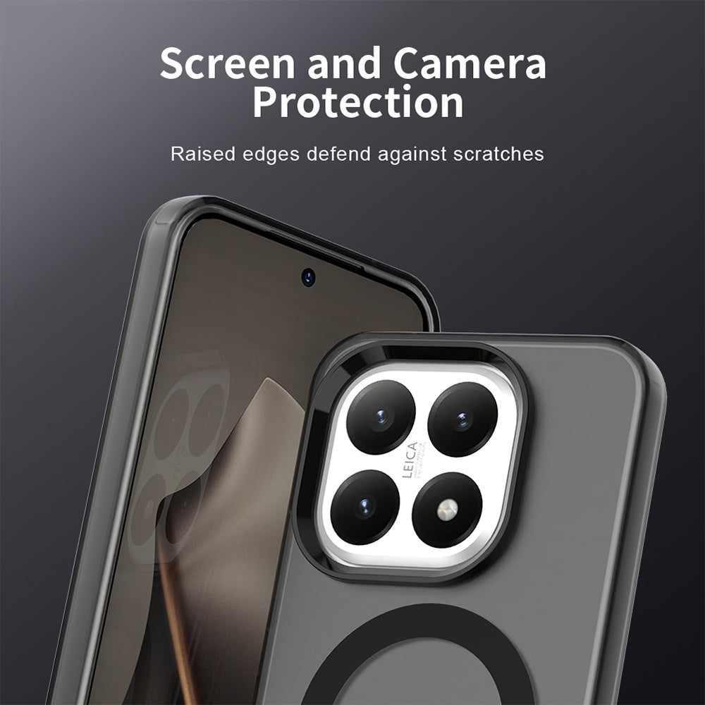 MagSafe Hülle für Xiaomi 15T, Techsuit, CandyCase, Schwarz
