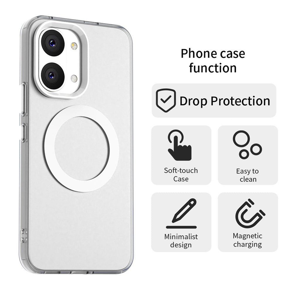 MagSafe-Hülle für Xiaomi Poco X8 Pro Max, Techsuit, CandyCase, Weiß