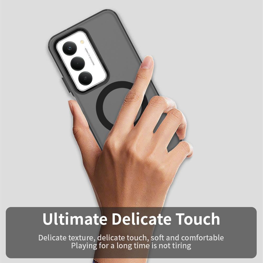 MagSafe Hülle für Xiaomi Redmi 15 5G / 15 4G, Techsuit, CandyCase, Schwarz