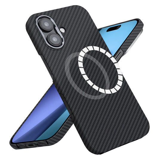 MagSafe Hülle für Apple iPhone 17, Techsuit, Aramidfasern, Schwarz