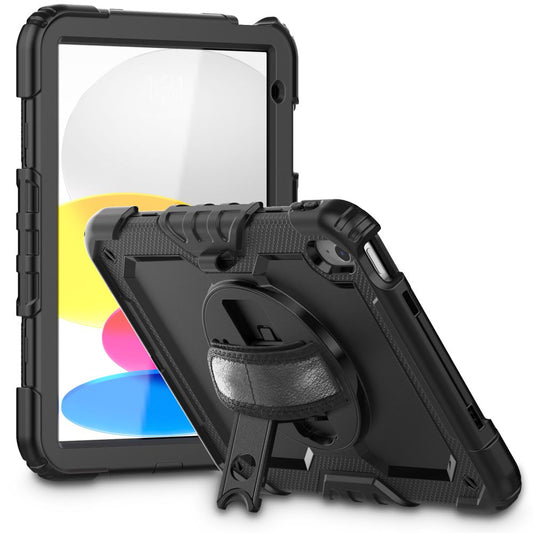 Hülle für Apple iPad (2025) / (2022), Tech-Protect, Solid360, Schwarz