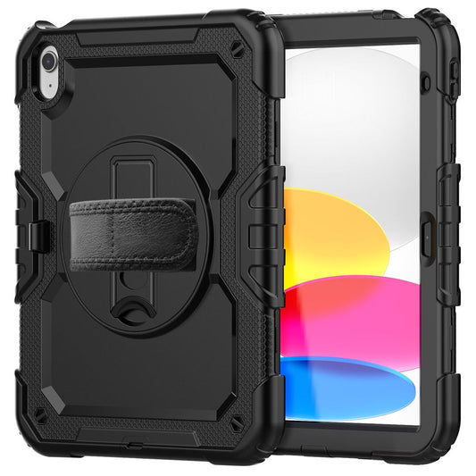 Hülle für Apple iPad (2025) / (2022), Tech-Protect, Solid360, Schwarz