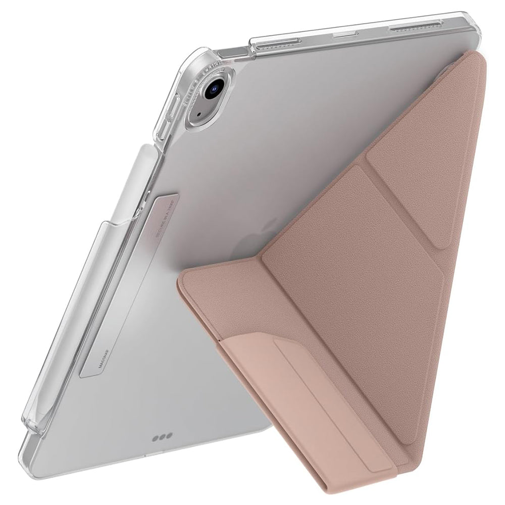 Case for Apple iPad (2025), UNIQ, Camden Click, Pink