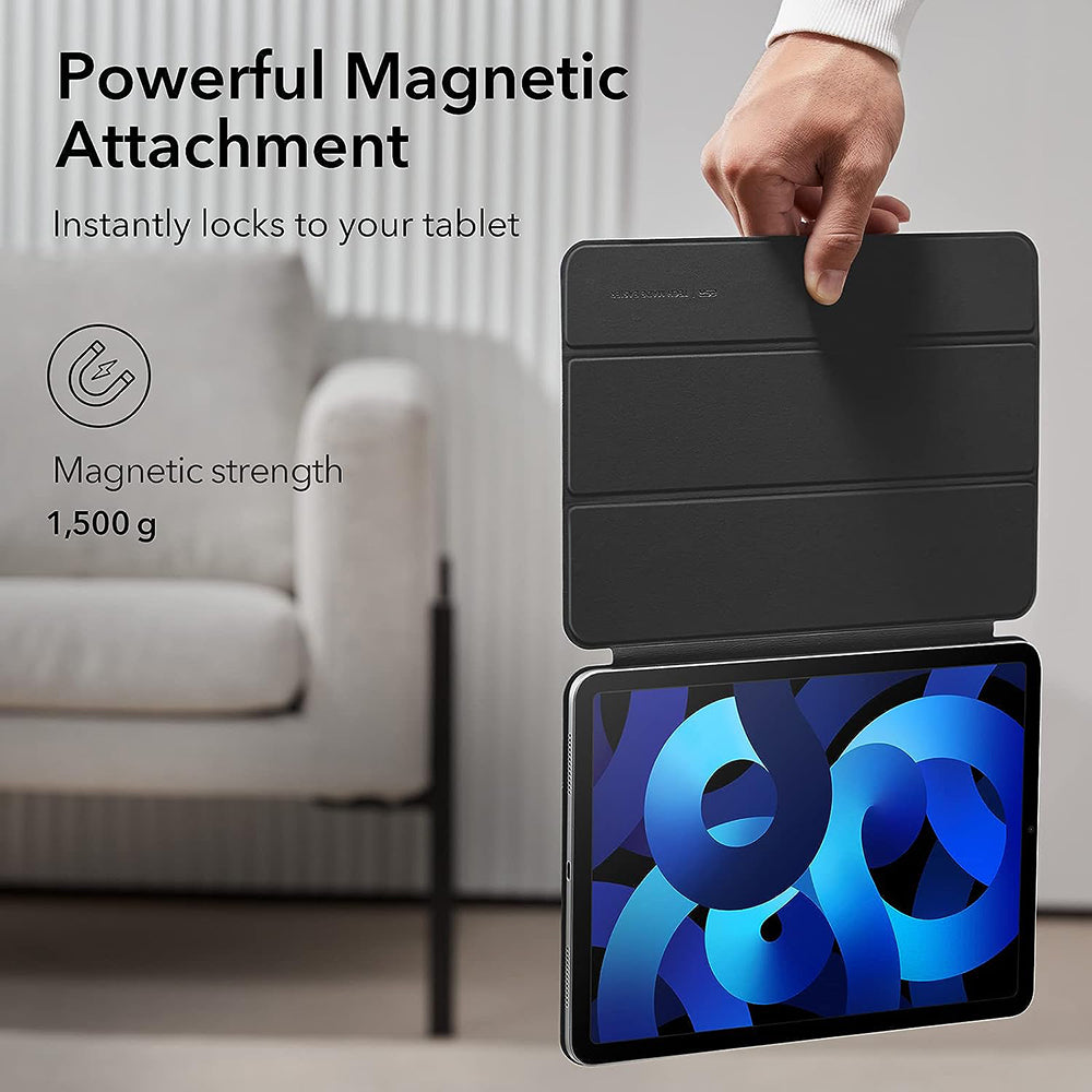Hülle für Apple iPad Air 11 (2024) / Air (2022) / Air (2020) / Pro 11 (2018), ESR, Rebound, Schwarz